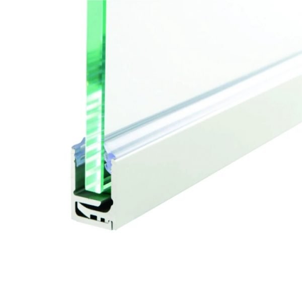 Transparent sealing strip for window aluminum glass